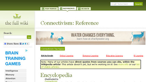 Connectivism - The full wiki | Mundo WIKI | Scoop.it