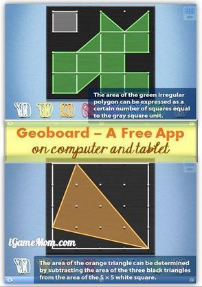 Free App: Geoboard Making Math and Geometry Fun | iGeneration - 21st Century Education (Pedagogy & Digital Innovation) | Scoop.it