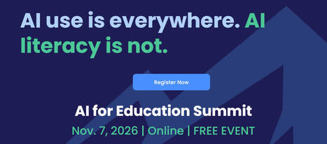Free AI Summit via AI for Education - see the link to register for the Nov. 7 virtual event with a focus on AI Literacy. | gpmt | Scoop.it