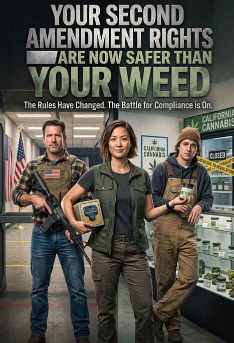 Your Second Amendment Rights Are Now Safer Than Your Weed | Cannabis.Net | Scoop.it