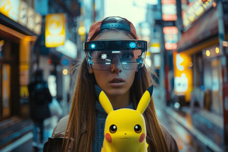 Le cr&eacute;ateur de Pok&eacute;mon Go d&eacute;voile son IA : une r&eacute;volution pour les lunettes connect&eacute;es ? | Veille | Scoop.it