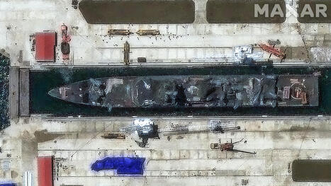North Korea’s Frigate That Partially Sunk Appears In Dry Dock With Mangled Superstructure | DEFENSE NEWS | Scoop.it