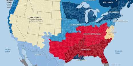 This Map Shows How the U.S. Really Has 11 Separate "Nations" with Entirely Different Cultures | Teaching a Modern Business Communication Course | Scoop.it
