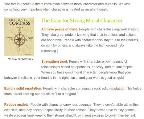 Moral Character Matters | Social Media | Education | eSkills | eCitizen | E-Learning-Inclusivo (Mashup) | Scoop.it