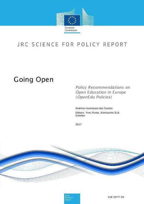 Going Open: Policy Recommendations on Open Education in Europe (OpenEdu Policies) | Information and digital literacy in education via the digital path | Scoop.it