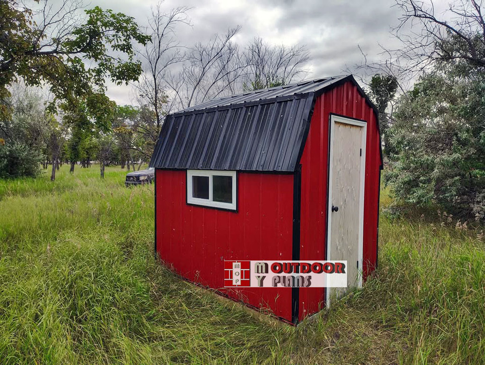 https://myoutdoorplans.com/brags/6x8-barn-shed-diy-project/ | Garden Plans | Scoop.it