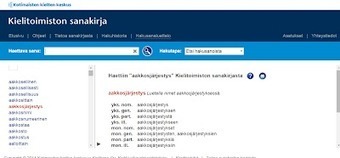 Kielitoimiston sanakirja on ollut verkossa ilmaisena jo muutaman vuoden | Oppitori | 1Uutiset - Lukemisen tähden | Scoop.it