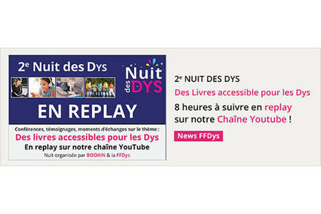 &Agrave; visionner, la 2e Nuit des Dys en replay | Savoirs de base, Illettrisme et FLE | Scoop.it