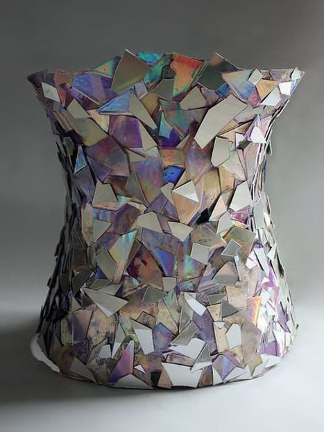 Mirror Corset from Recycled Cds | 1001 Recycling Ideas ! | Scoop.it