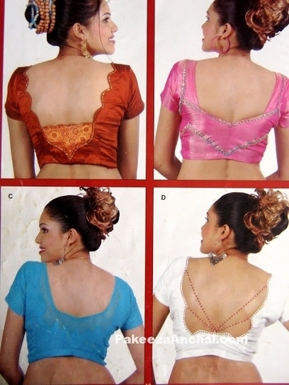 Blouse Back Patterns & Design collection, Stylish Blouses for Women | Indian Fashion Updates | Scoop.it