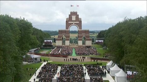 Centenaire de la bataille de la Somme : le programme de la cérémonie de clôture à Thiepval - France 3 Picardie | Autour du Centenaire 14-18 | Scoop.it