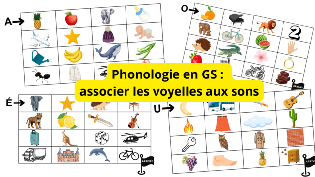 Phonologie en GS : associer les voyelles aux sons qu'elles produisent | POURQUOI PAS... EN FRANÇAIS ? | Scoop.it