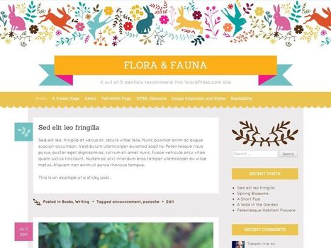 New Themes: Flora and Fauna, TheStyle, and Fanwood Light | Latest Social Media News | Scoop.it