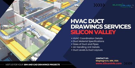 The HVAC Duct Drawings Services Consultant - USA | CAD Services - Silicon Valley Infomedia Pvt Ltd. | Scoop.it