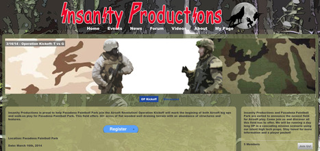 A NEW AIRSOFT FIELD IN MARYLAND: Insanity Productions- Via Chesapeake Airsoft Association | Thumpy's 3D House of Airsoft™ @ Scoop.it | Scoop.it