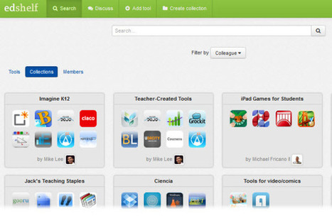 Creando colecciones de recursos educativos con Edshelf | Las TIC y la Educaci&oacute;n | Scoop.it