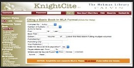 5 Good Web Tools for Generating Citations curated by Educators' technology | Moodle and Web 2.0 | Scoop.it