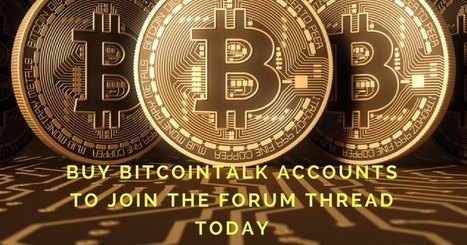 Bitcointalk Accounts Scoop It - 