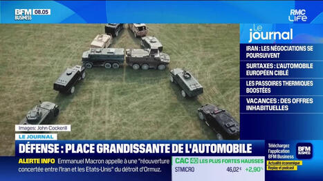 D&eacute;fense : la place grandissante de l'automobile | L'INDUSTRIE EN BRETAGNE | Scoop.it