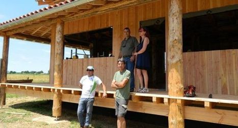 Fuste : une maison en rondins de bois en Haute Garonne | Build Green, pour un habitat écologique | Scoop.it