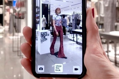 R&eacute;alit&eacute; augment&eacute;e dans les magasins Zara | R&eacute;alit&eacute; virtuelle | Scoop.it