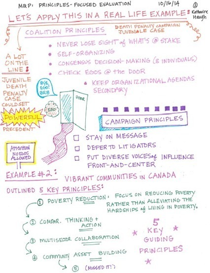 Visualize It: Michael Quinn Patton's Principles-Focused Evaluation | Measuring the Networked Nonprofit | Scoop.it