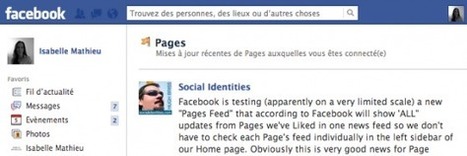 Facebook Teste Un Flux Pour Consulter Les Mises à Jour Des Pages | Community Management | Scoop.it