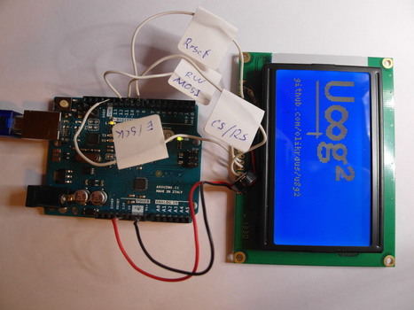 How to connect a display to U8g2 Library? | olikraus/u8g2 Wiki | #OLEDs #Coding #Arduino #Maker #MakerED #MakerSpaces | 21st Century Learning and Teaching | Scoop.it