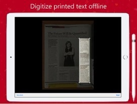 Excellent App to  Convert Scanned Documents and Images to Editable Text via @medkh9 | iGeneration - 21st Century Education (Pedagogy & Digital Innovation) | Scoop.it