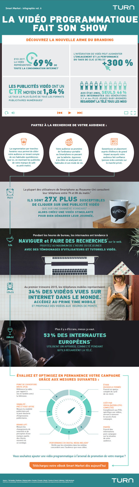 (Infographie) &Eacute;loge de la vid&eacute;o programmatique | Programmatique | Scoop.it