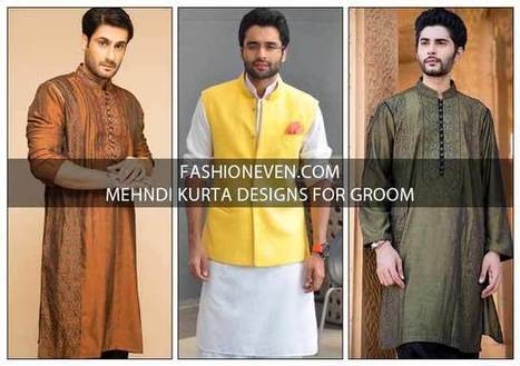 mehndi dresses boy 2018