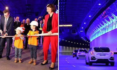 Sydney's NorthConnex road tunnel will make make travel easier for drivers when it opens on Saturday | Daily | LIGHTING-Innovation-Design | Scoop.it