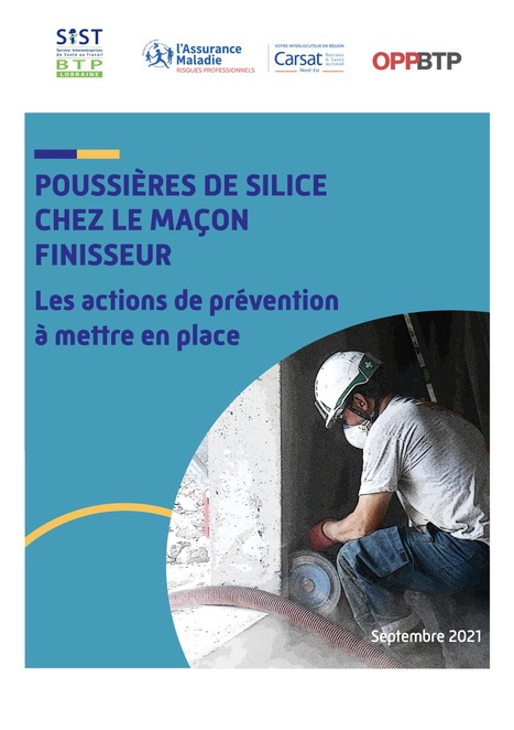 Poussières de silice chez le maçon finisseur : les actions de prévention à mettre en place | SIST BTP | Prévention du risque chimique | Scoop.it
