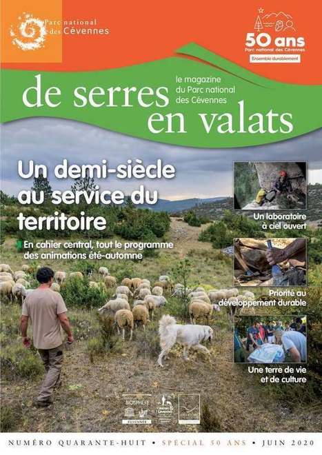 De serres en valats, parution du numéro de juin, spécial 50 ans - Parc national des Cévennes | Biodiversité | Scoop.it