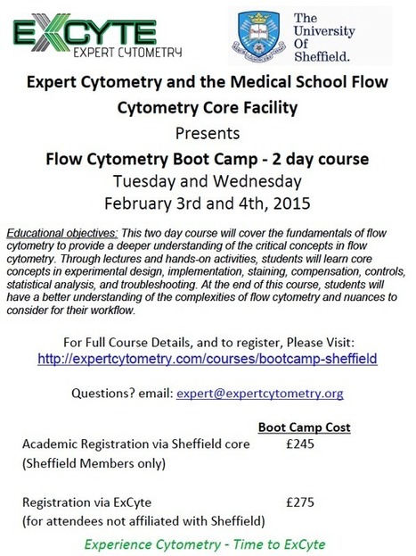 | Flow Cytometry Bootcamp in Sheffield | Excyte | Immunology Diagnosis | Scoop.it