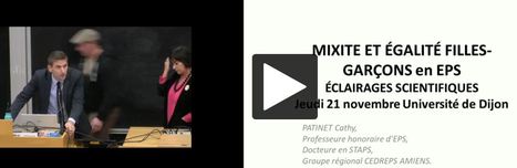 Mixité et égalité filles-garçons en EPS [Vidéo conférence] | Veille Éducative - L'actualité de l'éducation en continu | Scoop.it