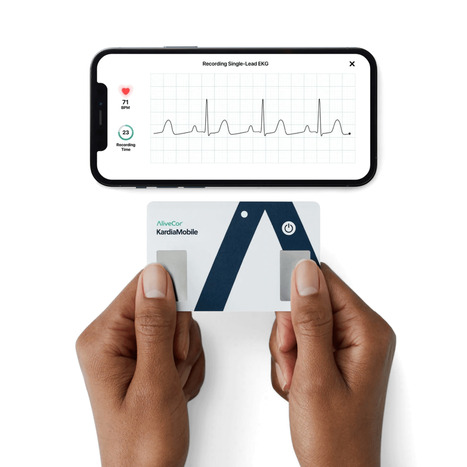 KardiaMobile card ECG | Hospitals and Healthcare | Scoop.it