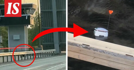 S-marketin robotti syöksyi veteen sillalta | 1Uutiset - Lukemisen tähden | Scoop.it