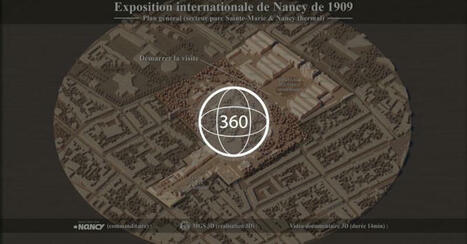 Nancy 1909 - Esplanade des Palais | Visite virtuelle 360° | Maxime SANTIAGO - MGS 3D | Nancy, Lorraine | Scoop.it