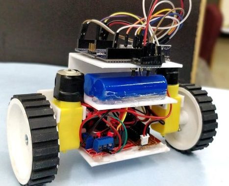 self balancing robot arduino stepper motor