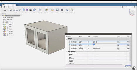 Diseño paramétrico con Fusion 360 para fabricación digital  | tecno4 | Scoop.it