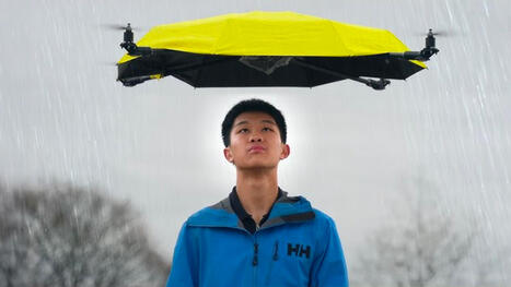 Ce parapluie volant vous suit tout seul pour vous prot&eacute;ger de la pluie | Innovating to what's next... | Scoop.it