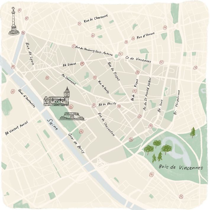 Les secrets du 12e - Nos Cartes | @L'Etablisienne | Scoop.it