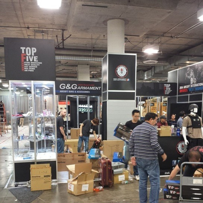 SHOT Show 2015 Setup! - G&G Armament on Instagram | Thumpy's 3D Airsoft & MilSim EVENTS NEWS ™ | Scoop.it