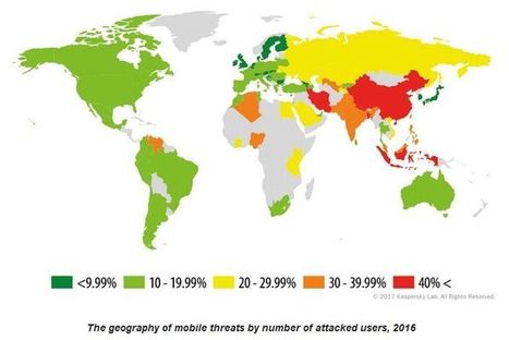 Mobile malware attacks hit new heights in 2016: Kaspersky Labs | #MobileSecurity #CyberSecurity #ICT | ICT Security-Sécurité PC et Internet | Scoop.it
