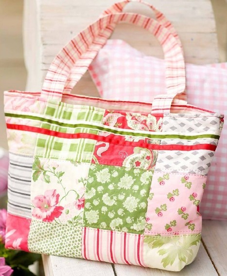 Patchwork-Wendetasche | Nähen | Scoop.it