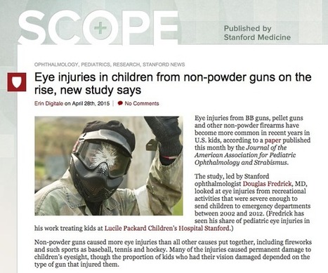 Eye Injury Study says bad things about Airsoft and Kids..but mostly...PARENTS! - Time/WSJ and More | Thumpy's 3D House of Airsoft&trade; @ Scoop.it | Scoop.it