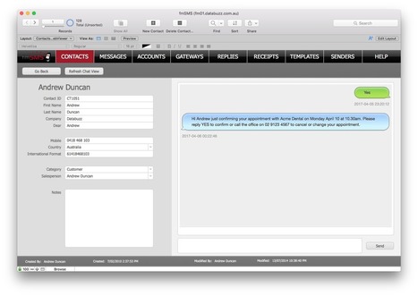 Reduce No-Shows with SMS Appointment Reminders | FileMaker | Learning Claris FileMaker | Scoop.it