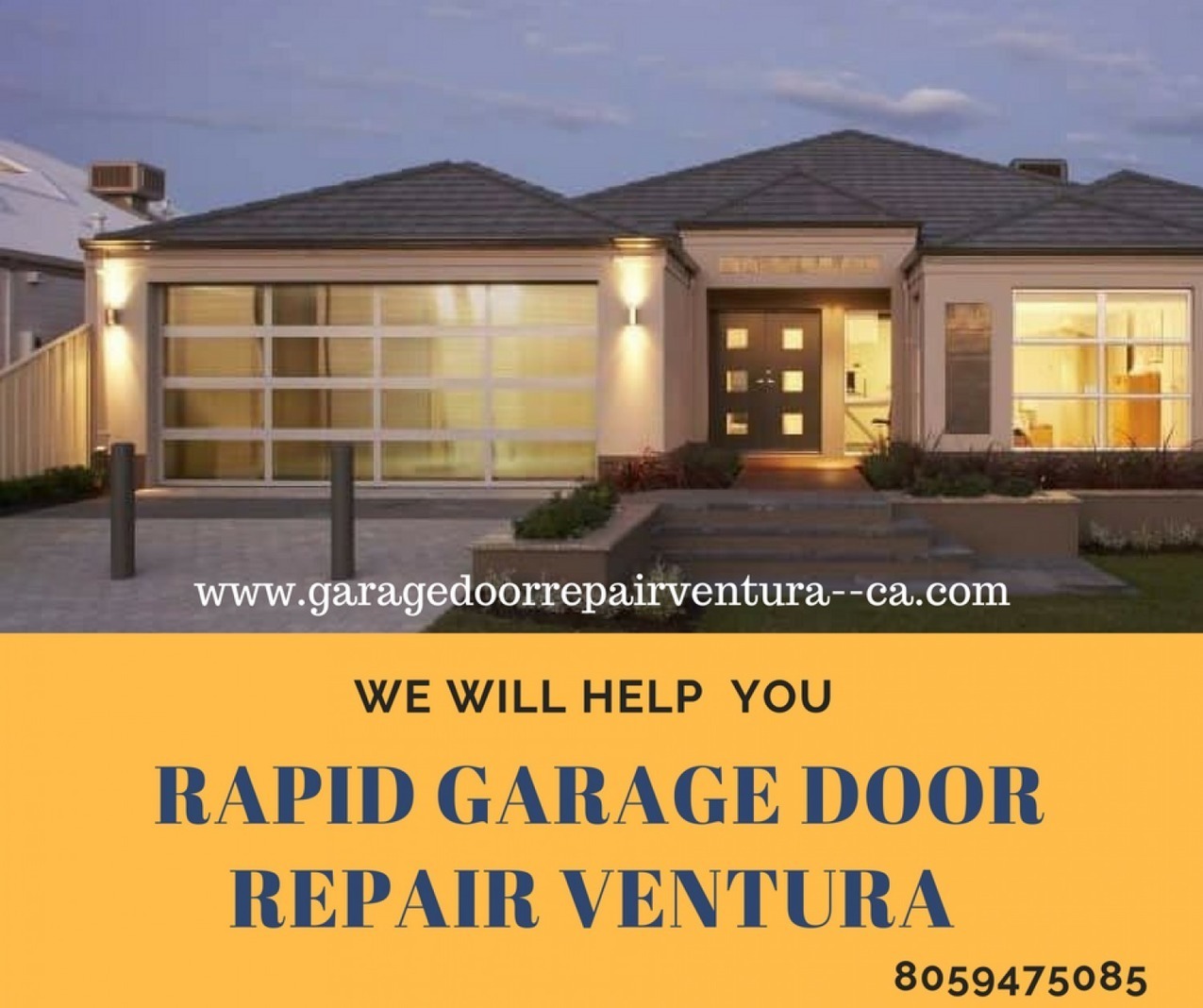 Rapid Garage Door Repair Ventura Scoop It