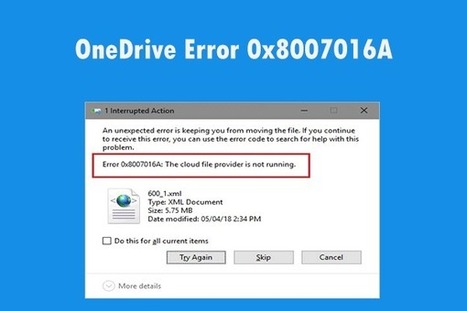 Onedrive Error 0x8007016a The Cloud File Provi - how to fix roblox error works in android pc ios